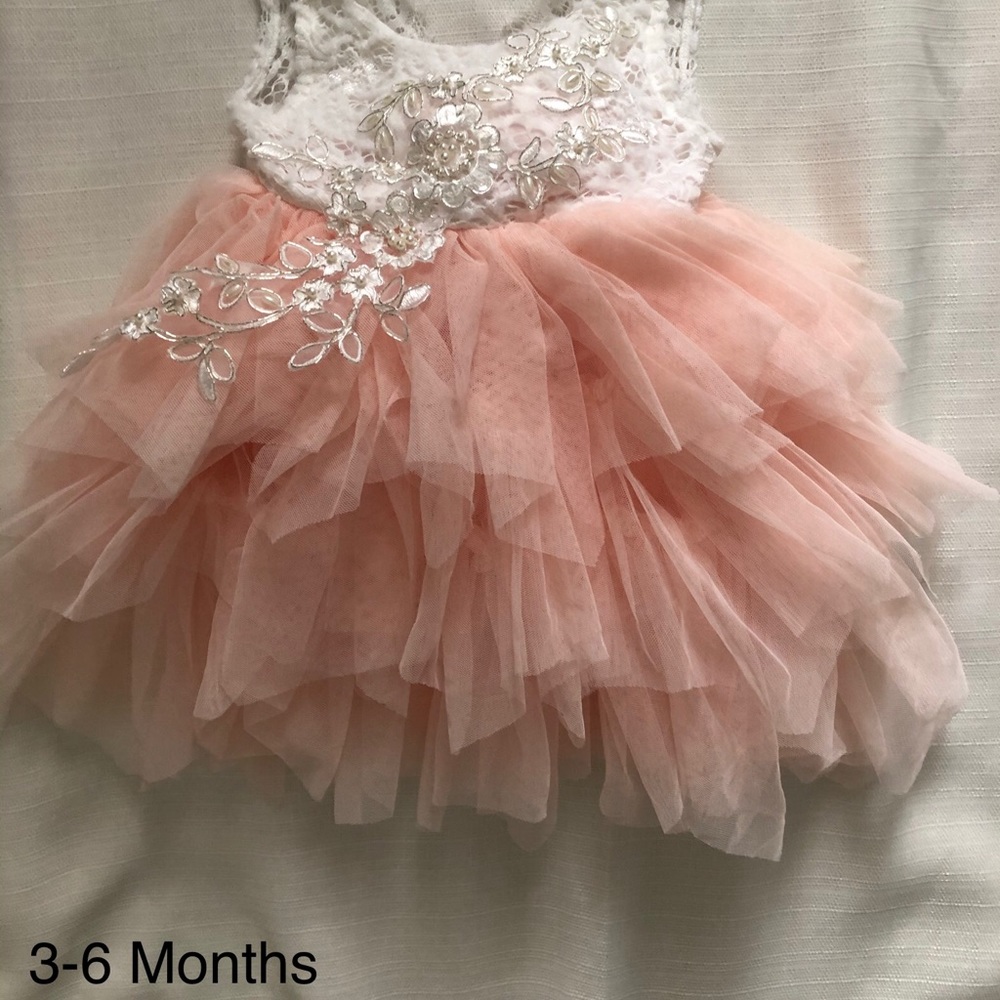 Pink Tutu Infants Dress